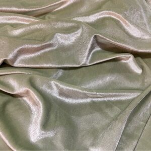Pistachio Green Stretch Velvour Fabric